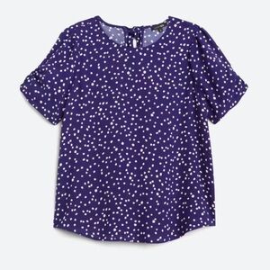 Ruched Sleeve Blouse